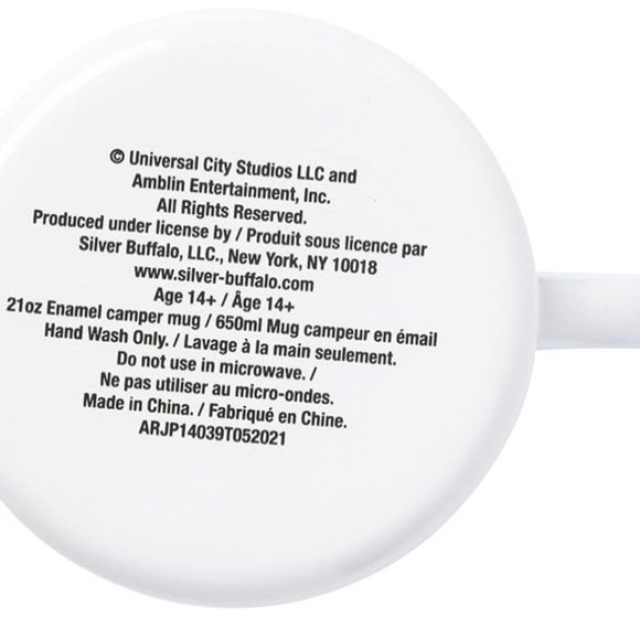 Jurassic Park Ranger Enamel Camper Mug - Picture 4 of 5